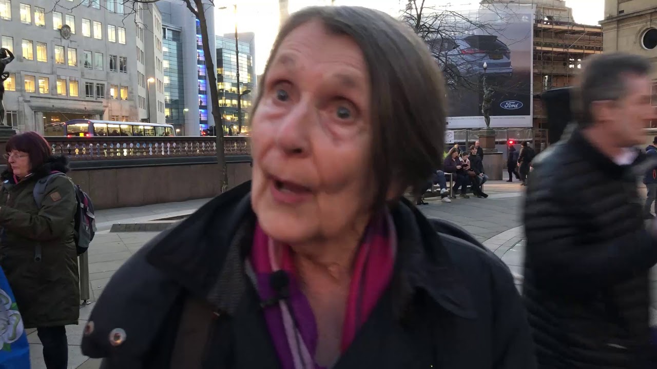 Leeds for Europe protests against Brexit