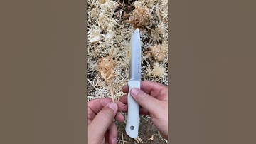 S#0081 ⚡ Real Steel Bushcraft III Convex Feather Stick Making Fuzz Stick Featherstick Curles Review