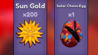 Hatching 46 SOLAR/CHAOS EGGS IN DRAGON ADVENTURES [ I DID NOT EXPECT THIS!? ]