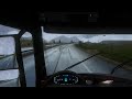 MAN TGX GERÇEKCİ YAĞMUR YOLCULUĞU HD GAMEPLAY - TOE3