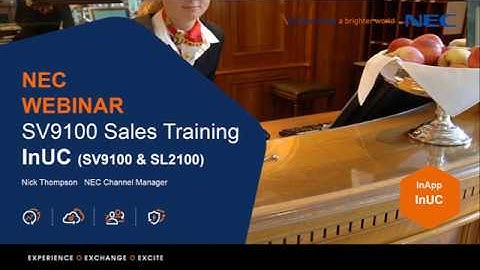 NEC SV9100 InUC