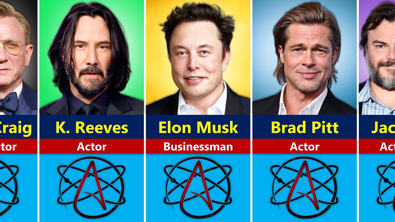 Top 100 Atheist Celebrities - Religion of Famous People