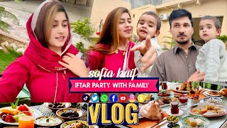 Sofia Kaif | Iftar Party with Family | #9 Vlog
