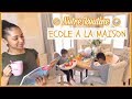 📚ROUTINE ÉCOLE À LA MAISON + ORGANISATION PLANNING COURS ET ACTIVITÉS 🏠