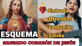 Esquema Sagrado Corazón de Jesús.  2023