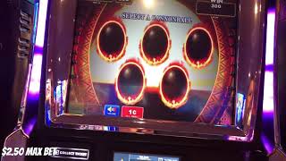 “New Slot Alert” Aruze Cannonball Lion Version Big Win. 2 bonuses and live play