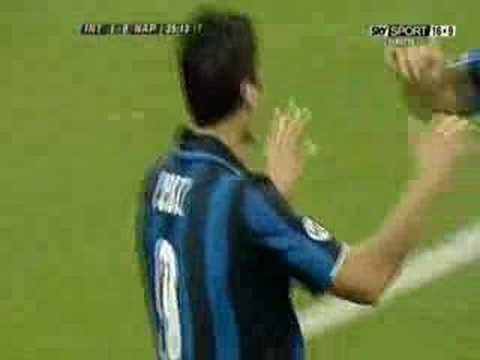 Inter vs Napoli 2 - 1 (06/10/2007) Super Cruz