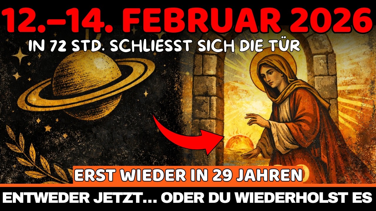 LETZTE 72 STD.! Was du 12.–14. Februar nicht entscheidest… wiederholt sich