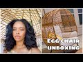 EGG Chair Unboxing | Patio Decor |