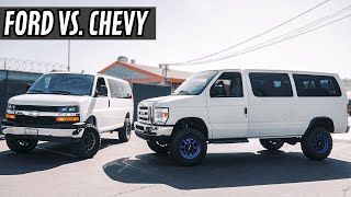 Chevy Express Van Conversion Vs Ford Econoline Van Conversion