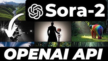 How to Use Sora 2 in OpenAI API Tutorial | Generate Video in Python and Node JS Javascript