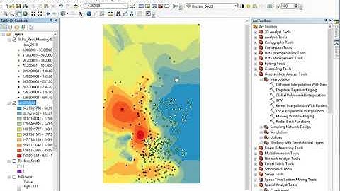 ArcGIS Tutorial Interpolation (Empirical Bayesian Kriging)