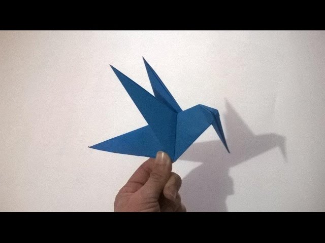 Origami Picaflor De Papel Origami Beija Flor Youtube