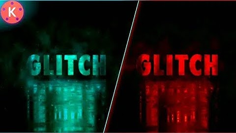 Neon Light & Glitch Effect Intro in Kinemaster _ Pixellab Tutorial IT