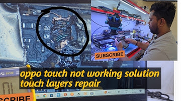 Without cpu remove Oppo a3s touch not working, repair all touch layer. #solution #subscribe #oppo