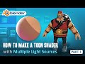 Toon Shader Tutorial - Part 1 - How to Have Multiple Light Sources (Blender 2.8/EEVEE)