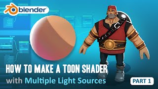 Toon Shader Tutorial  Part 1  How to Have Multiple Light Sources (Blender 2.8/EEVEE)