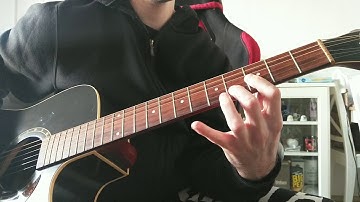 In Flames - Jester Script Transfigured intermezzo (guitar cover)