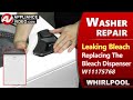 Washer with Bleach Dispenser issues - Diagnostic &amp; Repair by Factory Technician