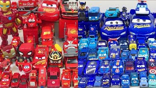 Color Cars Toys Red and Blue 🚗🚙 🔴🔵