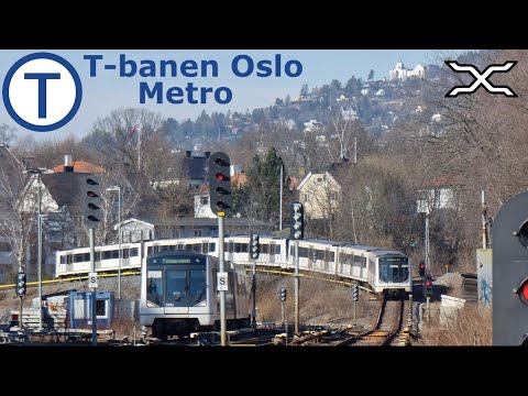 T-bane Oslo | Metro | Norway | Sporveien T-banen | Ruter | 2022