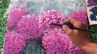 Ahora si!!! definitivamente vas a aprender a pintar Hortensias 😊😊😊😊