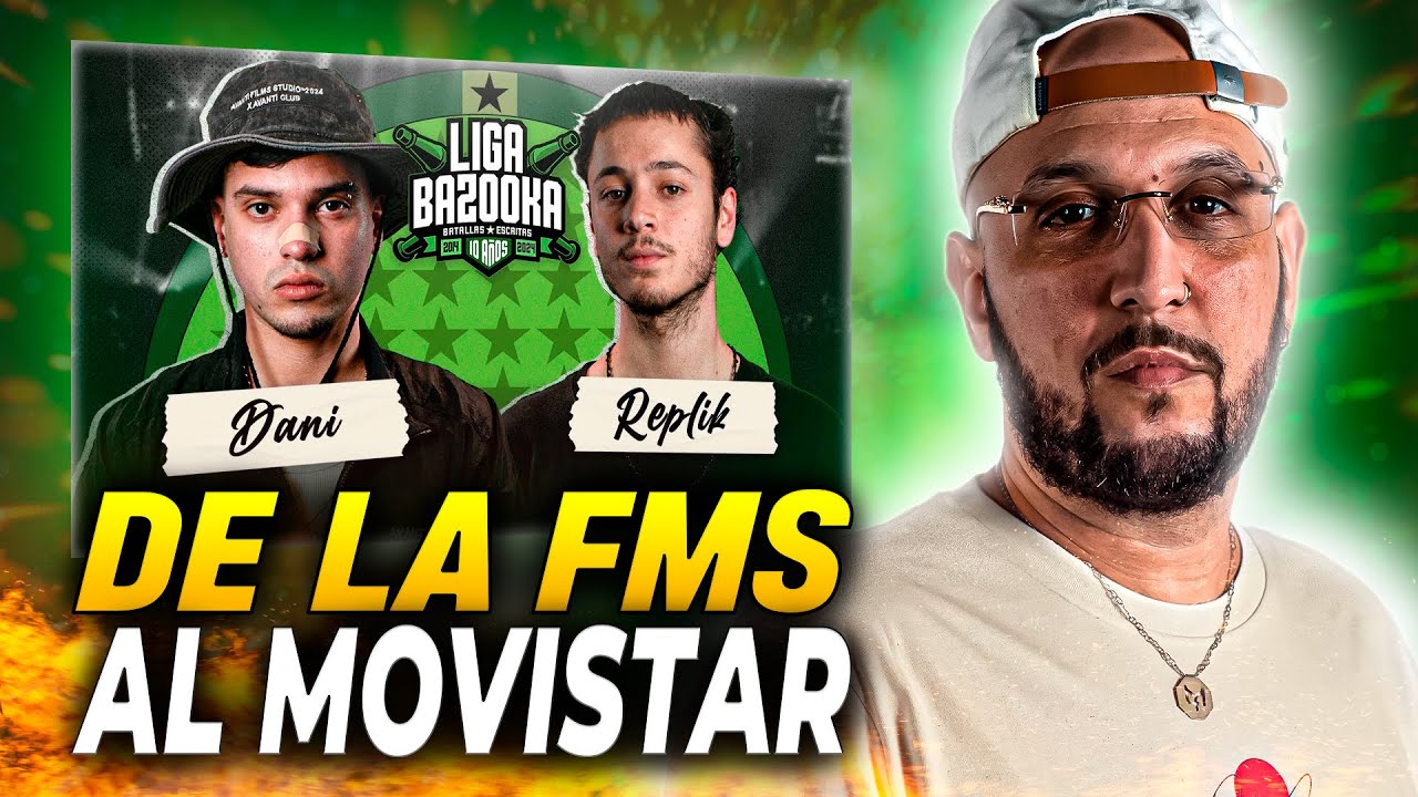 Replik Rapero 💯 REPLIK PERSONALIZÓ MÁS 💯 | DANI VS REPLIK | #LIGABAZOOKA - YouTube