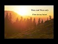 Be thou my vision  traditional hymn cover