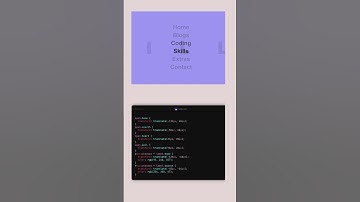 Creative Menu Hover Effects | HTML CSS | #shorts #shortsfeed  #webdevelopment #coding #animation