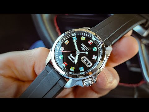 Watch U Strappin'?! Ep. 384 - Seiko x Rowing Blazers SRPJ63 on StrapHabit Black