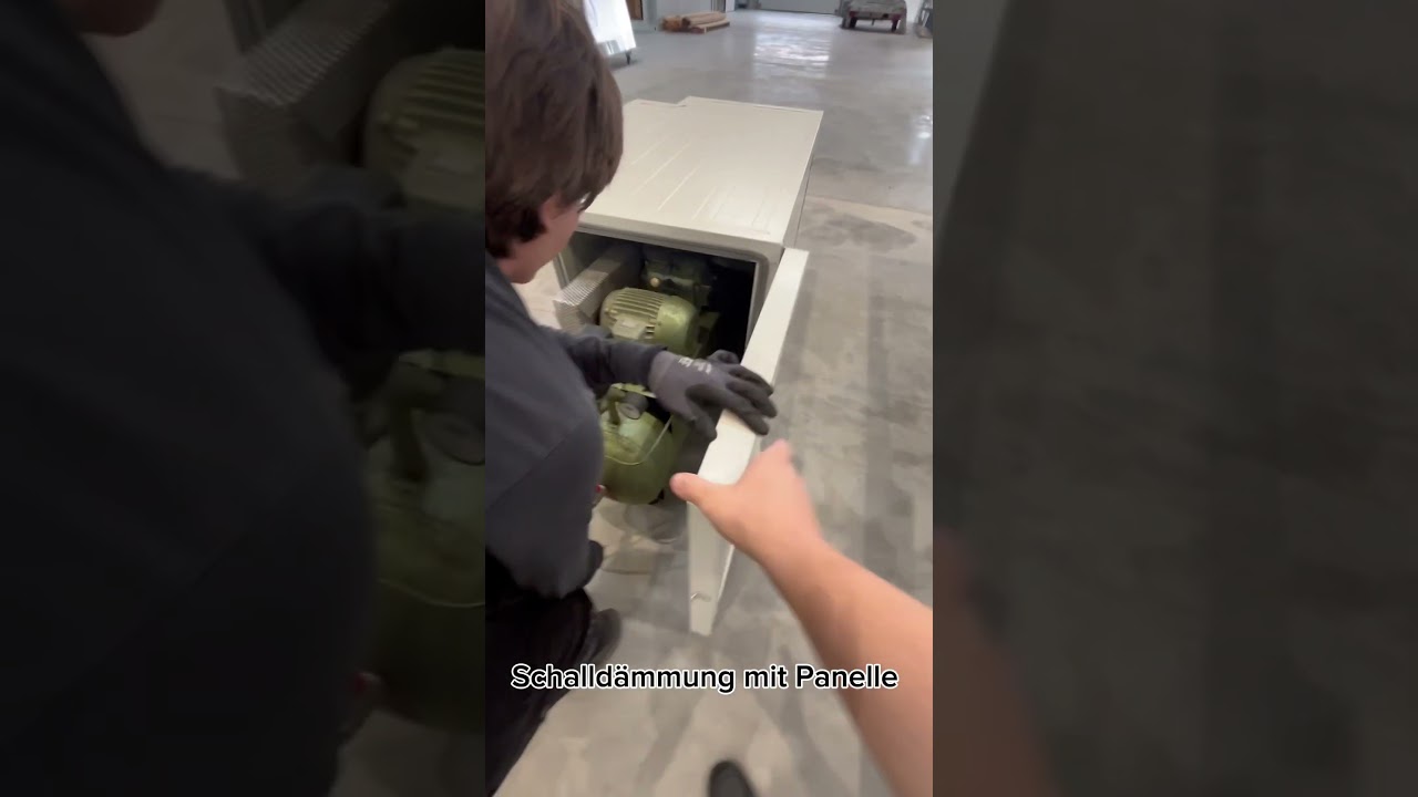 Kompressor mit Schalldämmung 