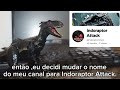 primeiro vídeo do meu canal, indoraptor Attack