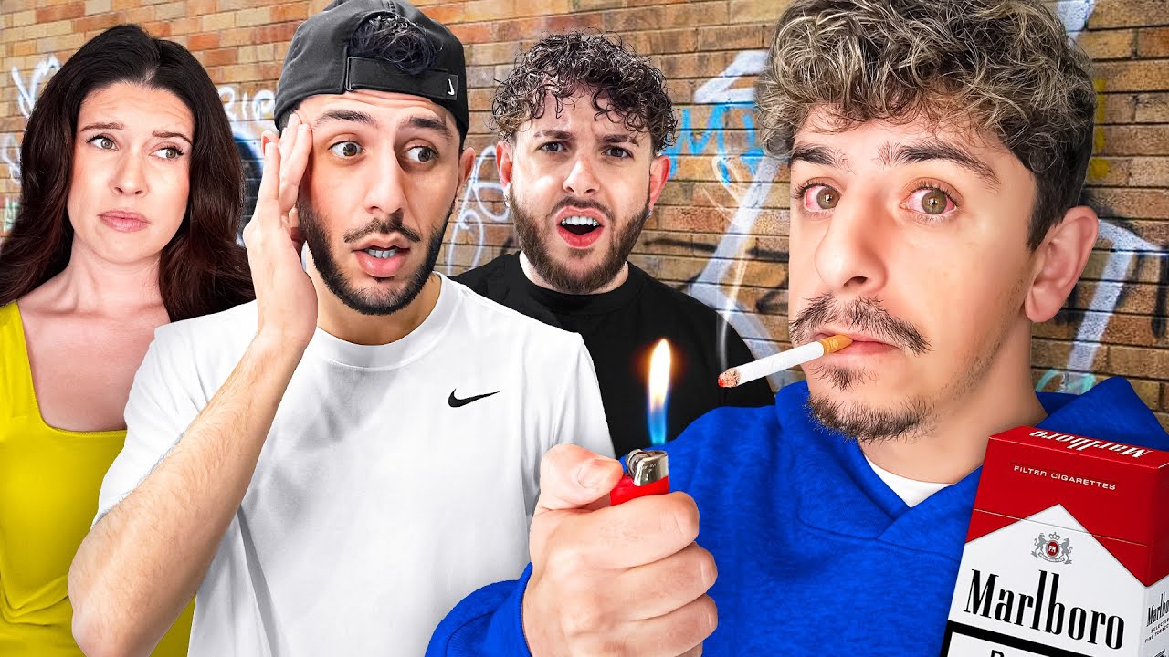 can you smoke cigarettes on youtube I Started Smoking Cigarettes.. *CAUGHT*