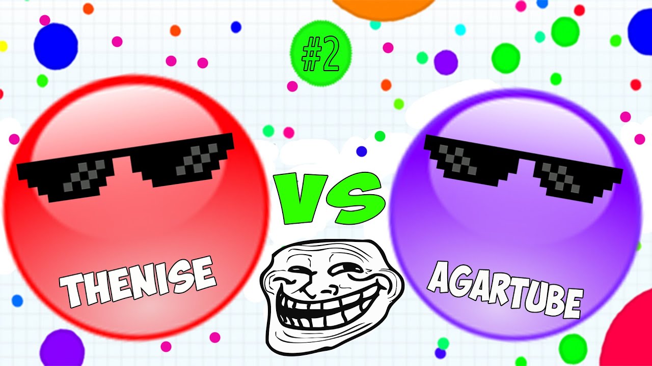 Agario - TheNise VS Agartube Ep.2
