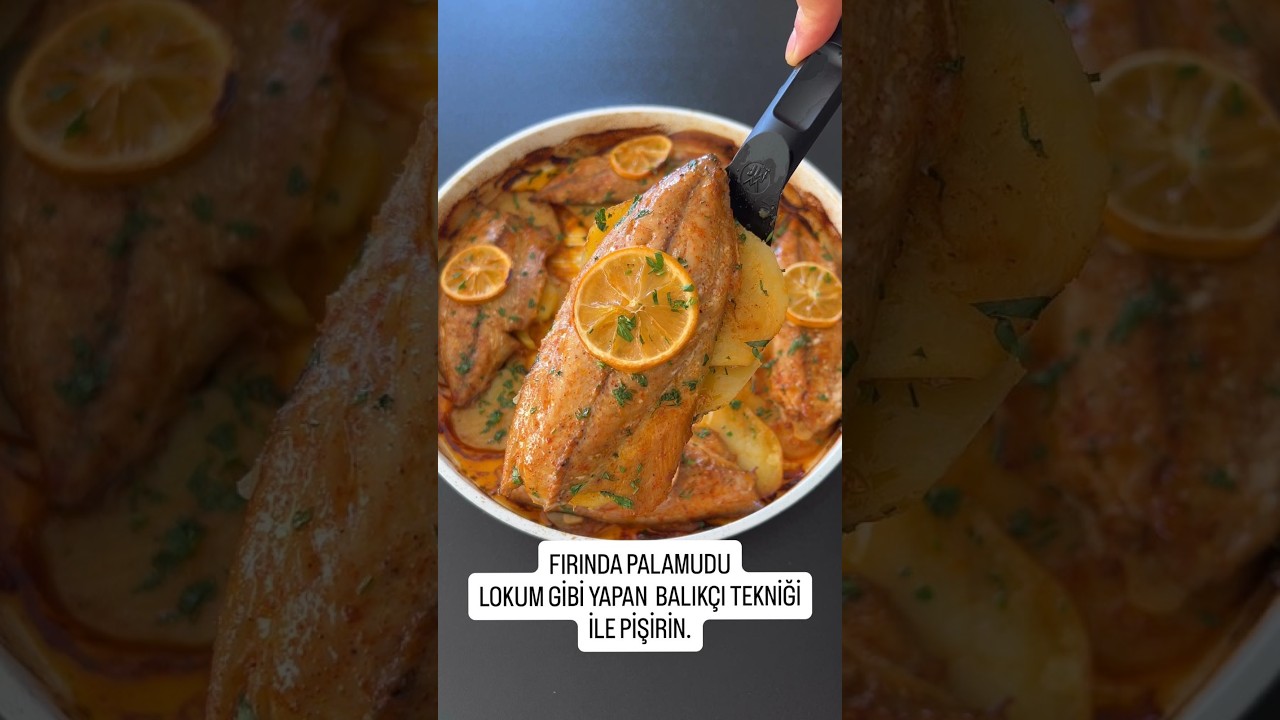 Palamudun asıl lezzeti böyle yaptığınızda çıkar. (Fırında Patatesli Palamut) Palamudun asıl lezzeti böyle yaptığınızda çıkar. (Fırında Patatesli Palamut)