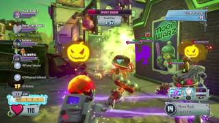 Plants vs Zombies Garden Warfare 2 Spooky squash boss hunt