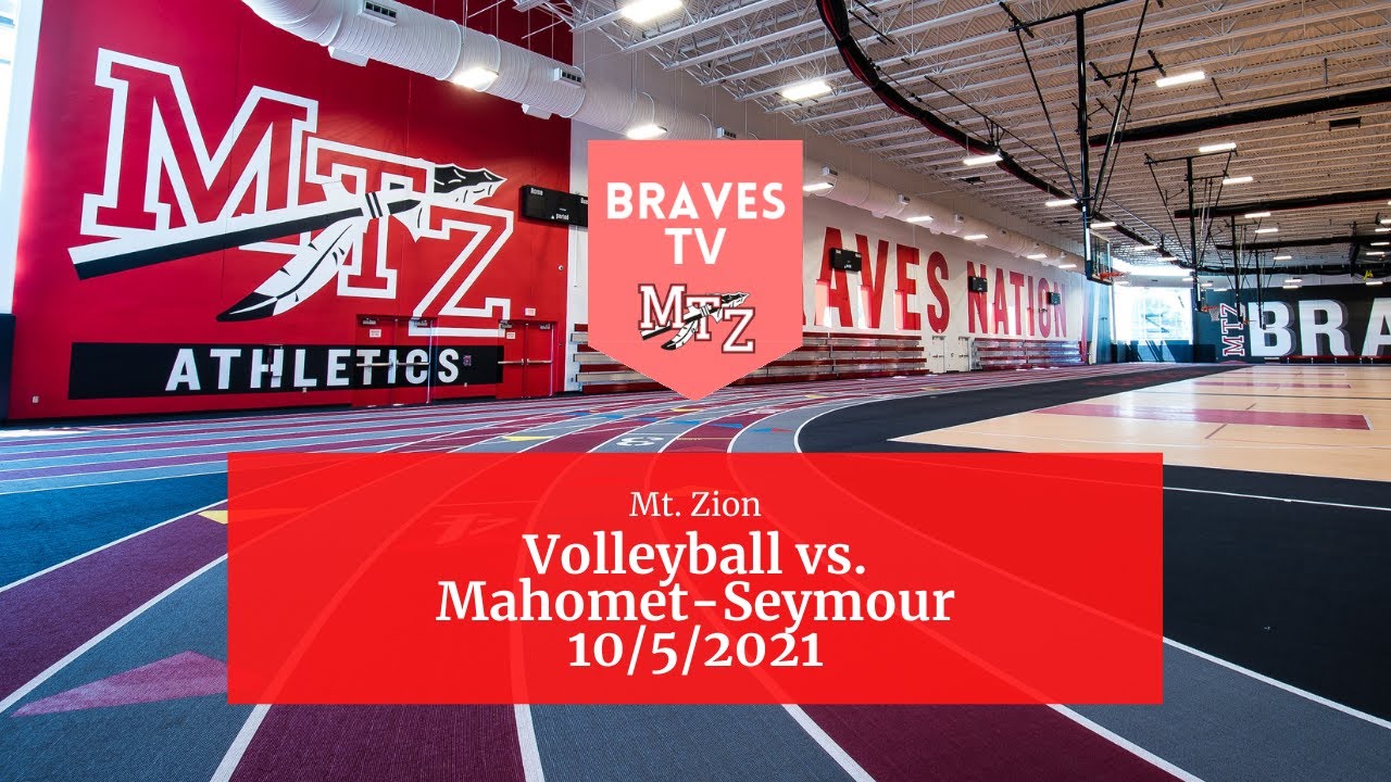 10/5/2021 Mt. Zion HS Volleyball vs. MahometSeymour YouTube