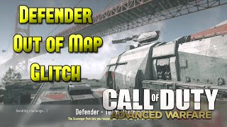 Call of Duty Advanced Warfare:Defender Out of Map Glitch(Simple)