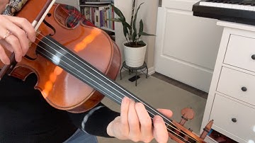 Eb Melodic Minor Scale Viola Tutorial