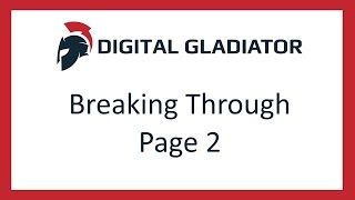 How to Break Through The Top Of Page 2