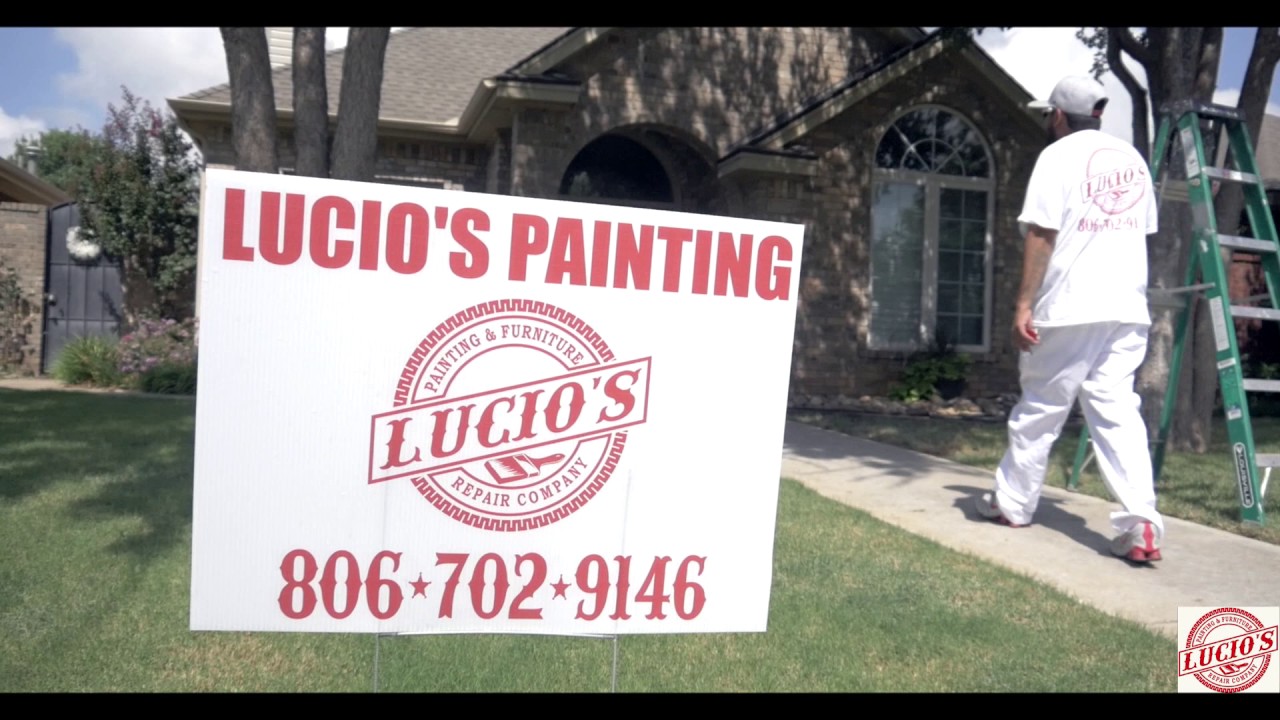 Lucio's Painting 2017 Commercial Lubbock Tx. YouTube