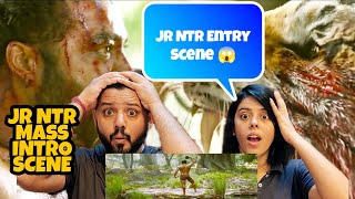RRR- Bheem Intro - NTR INTRO SCENE REACTION | NTR tiger Fight Scene Reaction | RRR | SS Rajamouli