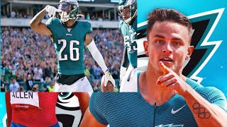 Philadelphia Eagles| Devon Allen transition to a Wr & How Miles Sanders can be a star back for us