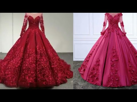 Red Gown || top 10 red gown for wedding - YouTube