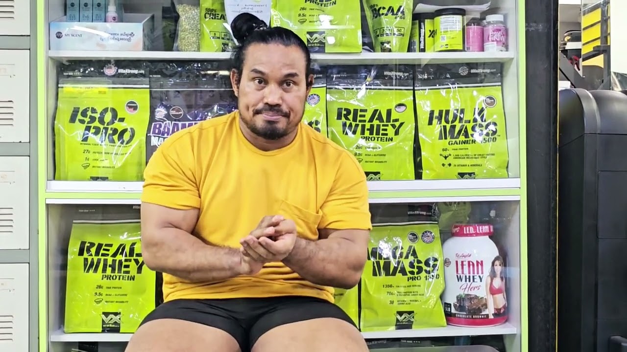 ကိုယ်ခန္ဓာဖွင့်ဖြိုးကြီးထွားလိုသည့်အမျိုးသား/အမျိုးသမီးများအတွက်ပါ 💪😊💪