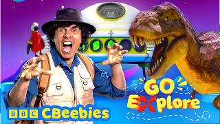 dinosaurs pirates space more exercise movement kids cbeebies