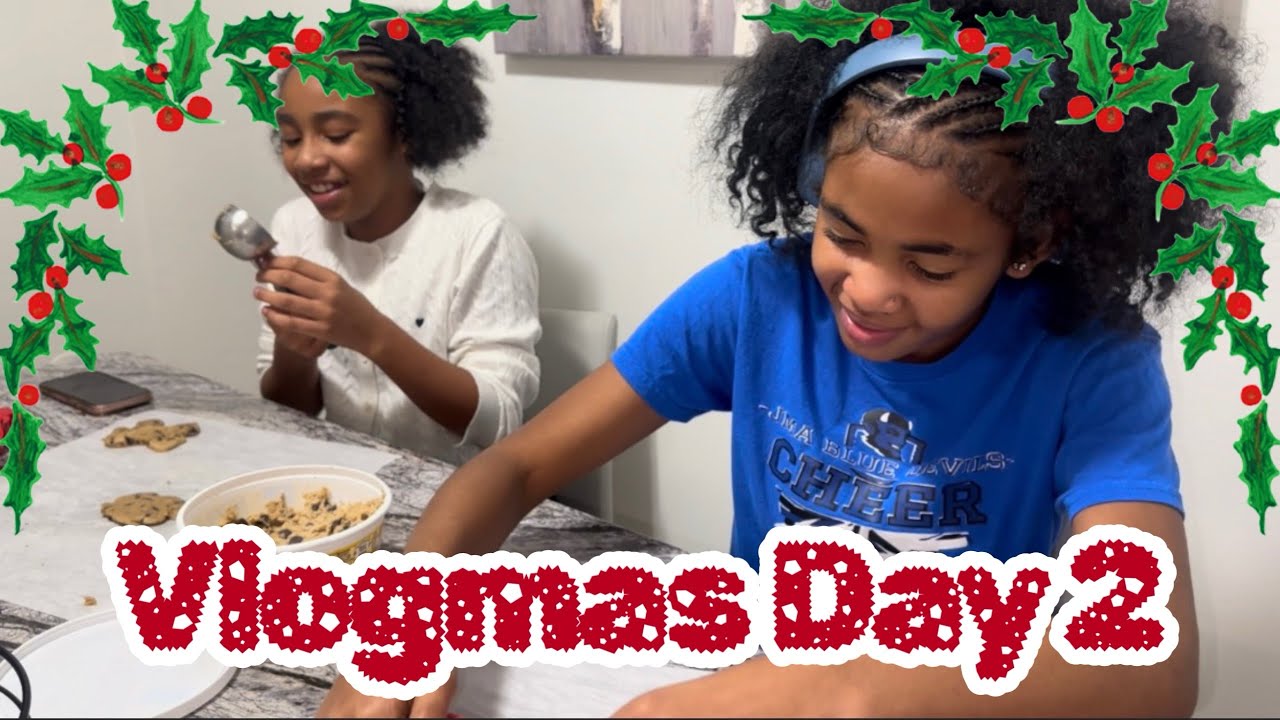 Выпечка печенья 🍪 | влогмас день 2