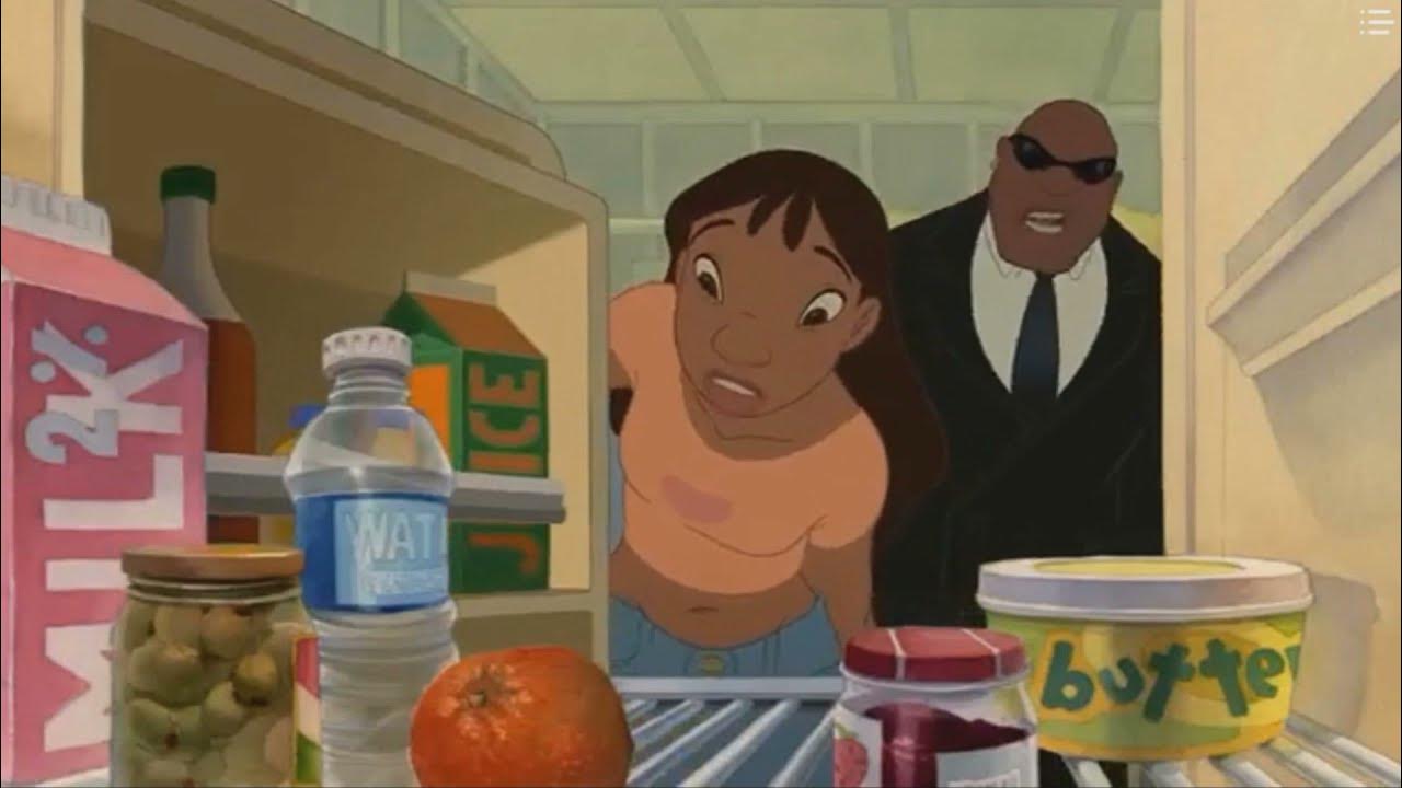 Lilo and Stitch (2002) but only when Cobra Bubbles speaks YouTube