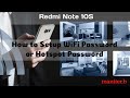 Redmi Note 10S | How To Setup WiFi Hotspot Password | How To See WiFi Password