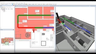 Using the pressure loss calculation to optimize ventilation system design